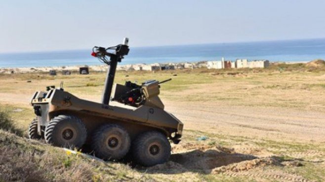 В Израиле полуавтоматические роботы с пулеметами заменят солдат людей на границе