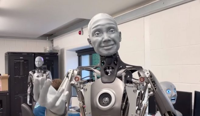 Невероятный робот-гуманоид Ameca из Британии поразил всех своей реалистичностью