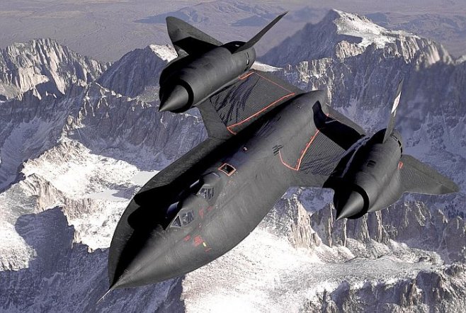 Самые быстрые военный самолеты в мире SR-71 и A-12 Blackbird