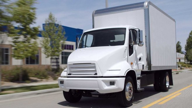 Американский стартап показал свои электрические грузовики