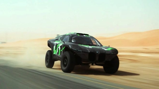 BMW Dune Taxi демонстрирует возможности полного привода на электрической тяге